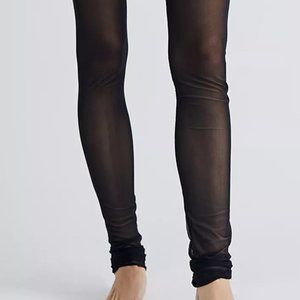 Free People Make it Happen Mesh Leggings L